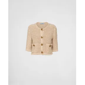 普拉达/Prada 圈绒开衫 P25L72-12ZD-F0018