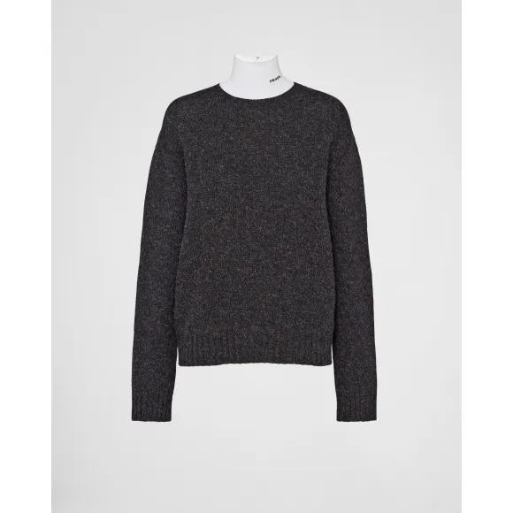 普拉达/Prada 羊绒和羊毛高领毛衣 P26472-114K-F0480