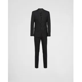 普拉达/Prada 单排扣羊毛西装 UAF420-12UX-F0002