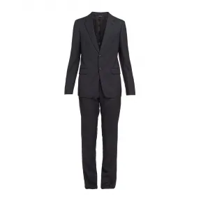 普拉达/Prada 单排扣羊毛西装 UAF420-1W1W-F0002-S-152