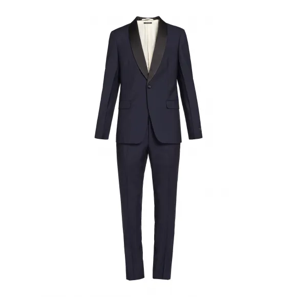 普拉达/Prada 羊毛和马海毛单排扣套装 UAF421-BG4-F0AI7