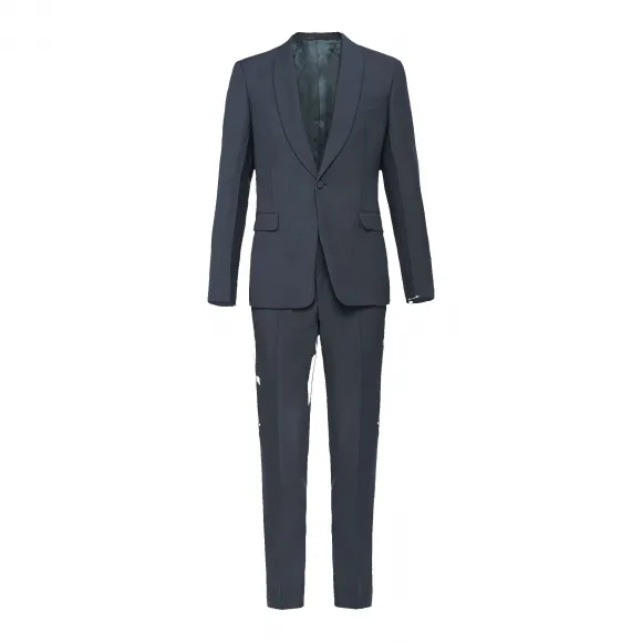 普拉达/Prada 铁灰色  西装 UAF421 1KNB F0D65