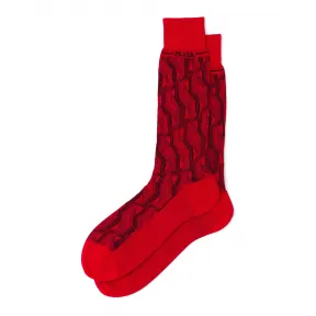 普拉达/Prada 徽标羊毛短袜 UCL741-1ZKD-F0011-S-212