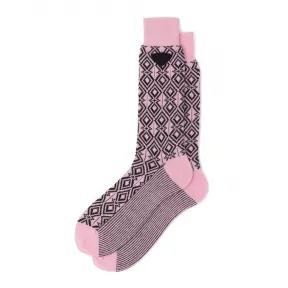 普拉达/Prada 羊绒短袜 UCL743-1ZKG-F014C-S-212