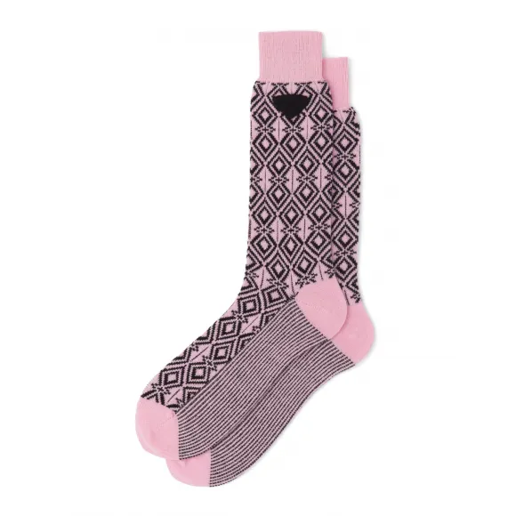 普拉达/Prada 羊绒短袜 UCL743-1ZKG-F014C-S-212