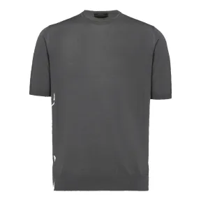 普拉达/Prada 烟灰色  毛衣 UMA123 C5W F0170