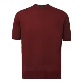 普拉达/Prada 紫红色/玉米黄  毛衣 UMA123 C5W F0399