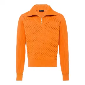 普拉达/Prada 橘色  毛衣 UMR442 1T0X F0D08