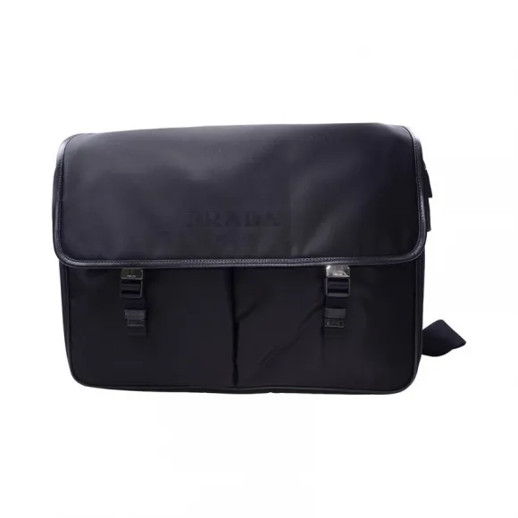 普拉达/Prada  黑色 尼龙 斜跨包 V165-064-F0002