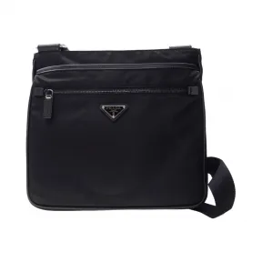 普拉达/Prada  黑色 尼龙 斜跨包 VA251M-064-F0002
