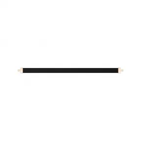 麒麟/qeelin 黑色皮革手带 (尺吋为14.5/15.5/16.5/17.5公分) (手帶与扣子分开发售) BR-155-RGBLKL