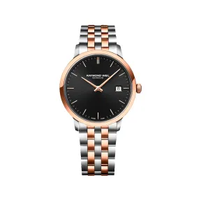 雷蒙威/Raymond Weil 男士双色表链石英腕表 - 托卡塔系列 39 MM 5485-SP5-20001