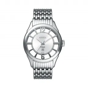 罗马表/Roamer 信心原创自动系列 全实心不锈钢表壳 瑞士全自动机械机芯 101561-41-14-10