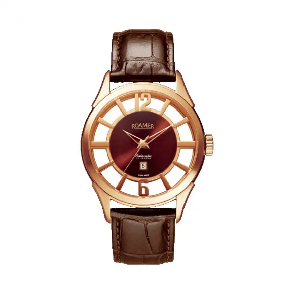 罗马表/Roamer 信心原创自动系列 全实心不锈钢表壳 瑞士全自动机械机芯 101561-49-64-01