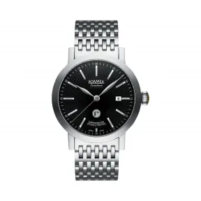 罗马表/Roamer 信心经典天文台自动系列 全实心精钢表壳 瑞士天文台认证自动机械机芯 101600-41-55-10