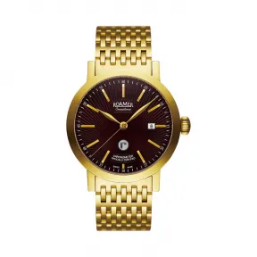 罗马表/Roamer 信心经典天文台自动系列 全实心精钢表壳 瑞士天文台认证自动机械机芯 101600-48-65-10