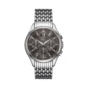 罗马表/Roamer 信心多功能自动系列 全实心不锈钢表壳 瑞士全自动多功能机械机芯 101631-41-05-01