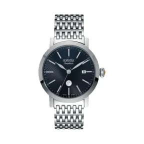 罗马表/Roamer 信心经典自动系列 全实心不锈钢表壳 瑞士超薄全自动机械机芯 101638-41-55-10