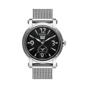 罗马表/Roamer 信心两地时间自动系列 全实心精钢表壳 瑞士两地时间全自动机械机芯 101641-41-54-10