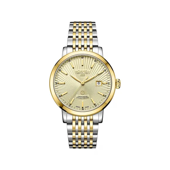 罗马表/Roamer 信心经典天文台II自动系列 自动机械机芯 102600-47-35-10