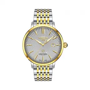 罗马表/Roamer 信心经典天文台III系列 全实心不锈钢表壳 瑞士全自动机械机芯 103600-47-19-10