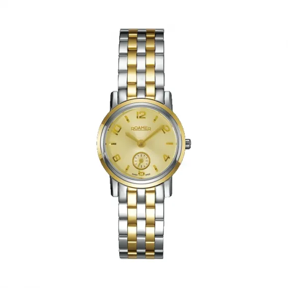 罗马表/Roamer 骏马系列 PVD真空离子电镀或全实心不锈钢表壳 瑞士优质石英机芯 202855-47-34-20