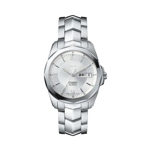 罗马表/Roamer 黄貂鱼自动系列 PVD真空离子电镀或全实心不锈钢表壳 瑞士全自动机械机芯 406637-41-13-40