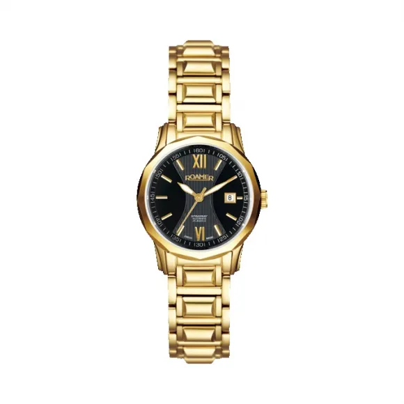 罗马表/Roamer 黄貂鱼Ⅲ自动系列 PVD真空离子电镀或全实心不锈钢表壳 瑞士全自动机械机芯 413561-48-53-40