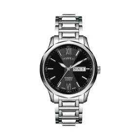 罗马表/Roamer 黄貂鱼III自动系列 全实心不锈钢表壳 瑞士全自动机械机芯 413637-41-53-40