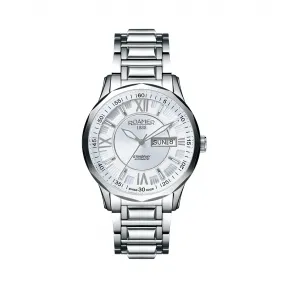 罗马表/Roamer 黄貂鱼III自动系列（星级版） 全实心不锈钢表壳 瑞士全自动机械机芯 414637-41-13-40