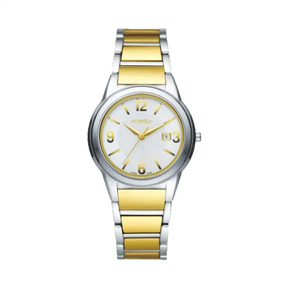 罗马表/Roamer 蓝爵系列 PVD真空离子电镀或全实心不锈钢表壳 瑞士优质石英机芯 507979-48-15-50