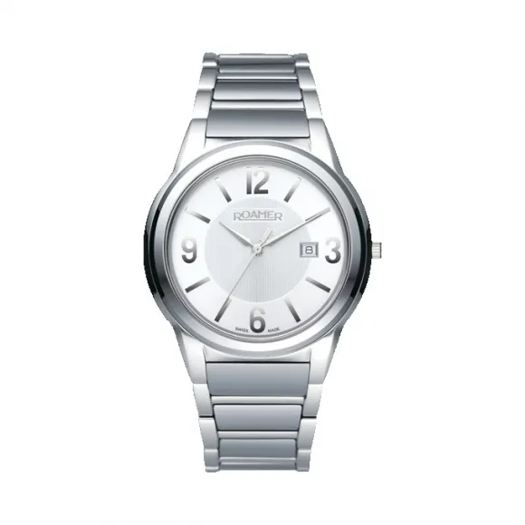 罗马表/Roamer 蓝爵系列 PVD真空离子电镀或全实心不锈钢表壳 瑞士优质石英机芯 507980-41-15-50