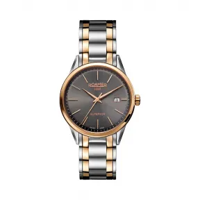 罗马表/Roamer 睿星系列 不锈钢表壳 瑞士优质多功能石英机芯 508833-49-05-51