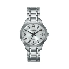 罗马表/Roamer 前瞻系列 全实心不锈钢表壳 瑞士超薄石英机芯 509978-41-15-50