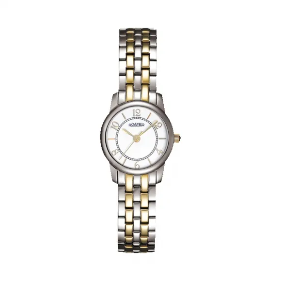 罗马表/Roamer 卓越系列 PVD真空离子电镀或全实心不锈钢表壳 瑞士优质石英机芯 510847-47-24-50