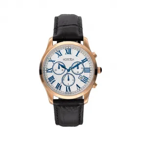 罗马表/Roamer 奥西里斯系列 全实心不锈钢表壳 瑞士优质多功能石英机芯 530837-49-12-05