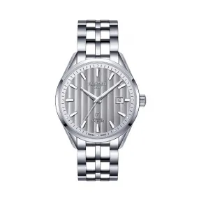 罗马表/Roamer 索洛图恩II 全实心不锈钢表壳 瑞士全自动机械机芯 546660-41-15-50