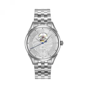 罗马表/Roamer 皓锐系列 全实心不锈钢表壳 瑞士全自动机械机芯 550661-41-22-50