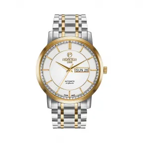 罗马表/Roamer 瑞美IV系列 全实心不锈钢表壳 瑞士全自动机械机芯 570637-47-25-50