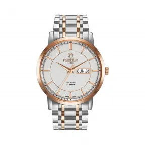 罗马表/Roamer 瑞美IV系列 全实心不锈钢表壳 瑞士全自动机械机芯 570637-49-65-50