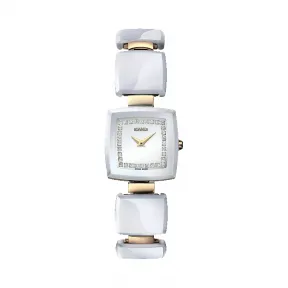 罗马表/Roamer 陶瓷家族～魅之梦 PVD真空离子电镀或全实心不锈钢 瑞士优质石英机芯 672953-98-20-60