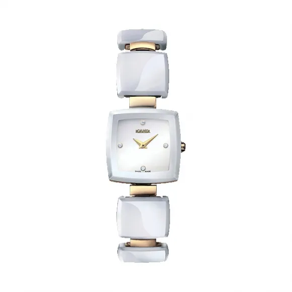 罗马表/Roamer 陶瓷家族～魅之梦 PVD真空离子电镀或全实心不锈钢 瑞士优质石英机芯 672953-98-29-60