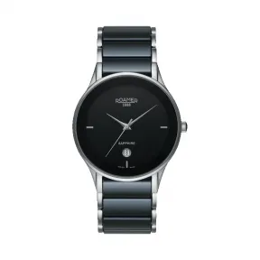 罗马表/Roamer 梦幻陶瓷家族-魅之影 PVD真空离子电镀 瑞士优质石英机芯 677972-41-55-60