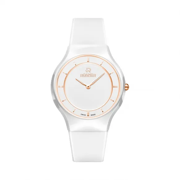 罗马表/Roamer 梦幻陶瓷家族-魅之惑 高科技陶瓷表壳 瑞士优质石英机芯 683830-49-25-06