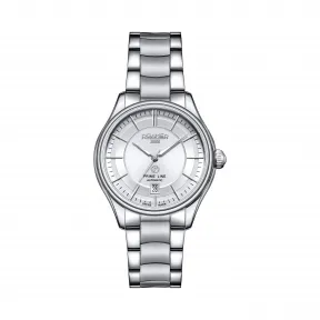 罗马表/Roamer 菁英机械系列 全实心不锈钢表壳 瑞士自动机械机芯 703660-41-15-70.CN