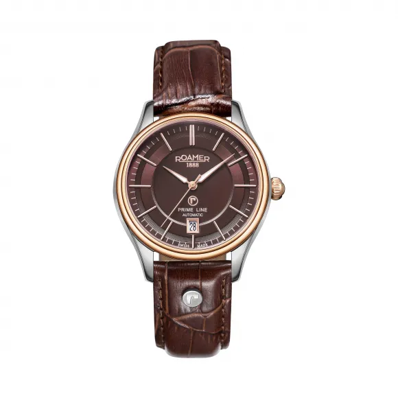 罗马表/Roamer 菁英机械系列 全实心不锈钢表壳 瑞士自动机械机芯 703660-49-65-07.-CN