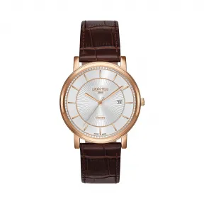 罗马表/Roamer 经典系列 不锈钢表壳 瑞士优质石英机芯 709856-49-17-07