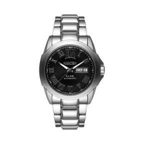 罗马表/Roamer R-Line系列 全实心不锈钢表壳 瑞士全自动机械机芯 730637-41-52-70