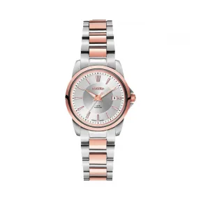 罗马表/Roamer 睿智系列 不锈钢表壳 瑞士优质石英机芯 730844-49-15-70