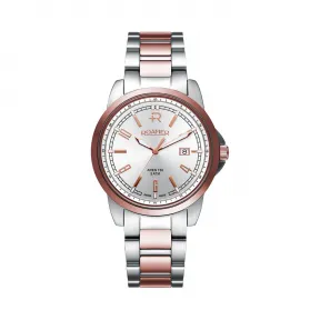 罗马表/Roamer 睿智系列 不锈钢表壳 瑞士优质石英机芯 730856-49-24-70